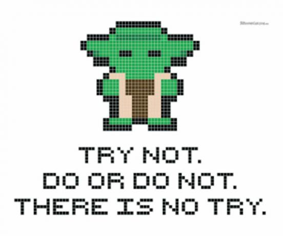 Yoda citation point de croix