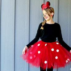 Η Diy εντόπισε minnie ποντίκι tutu