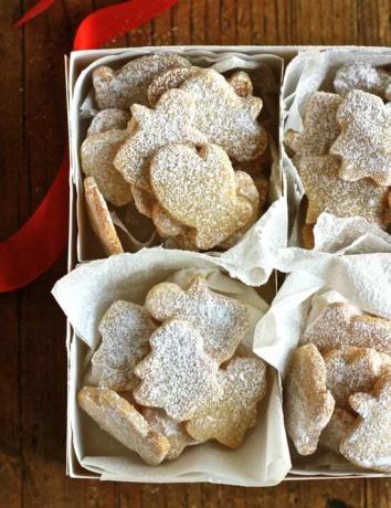 Die Shortbread-Kekse vom Weihnachtsmann