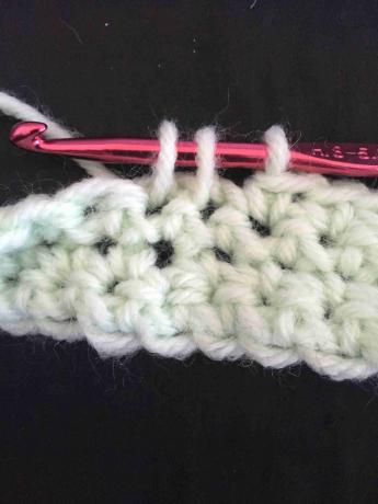 Crochet simple dos juntos