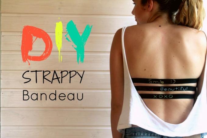 Diy bandeau met bandjes