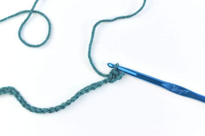 Single Crochet Into the Second Chain