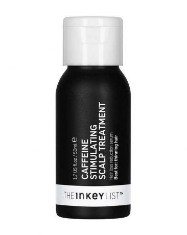 El tratamiento estimulante del cuero cabelludo con cafeína de Inkey List