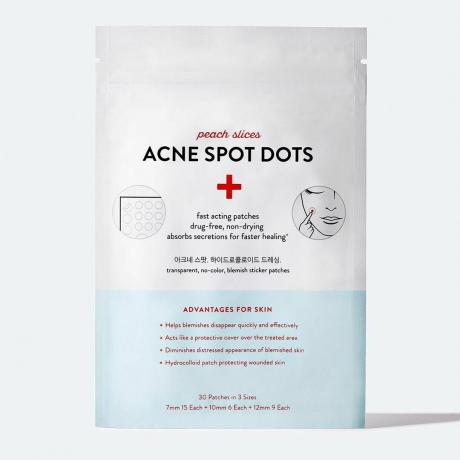 Kriške breskve Akne Spot Dots