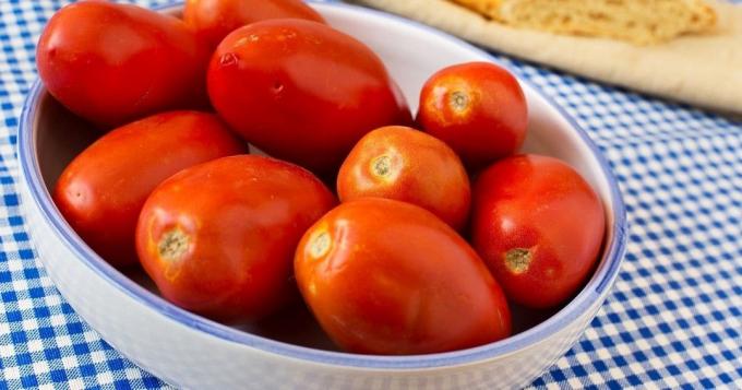 صورة لطماطم سان مارزانو