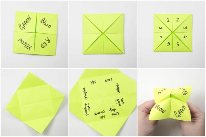 origami cootie catcher instruksjoner 04