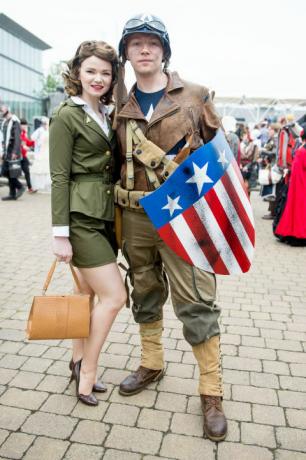 Peggy Carter Captain America Kostüme