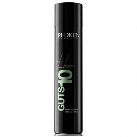 A legjobb haj volumennövelő spray: Redken Guts 10