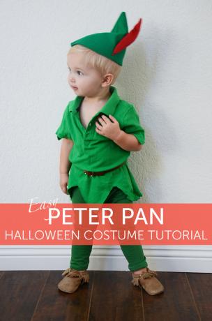 Kostým Peter Pan DIY