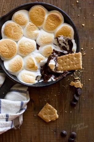 Lagerfeuer-Smores-Dip