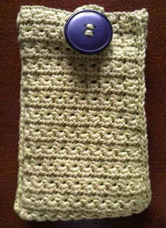 Capa de celular Star Stitch Padrão de Crochê Grátis