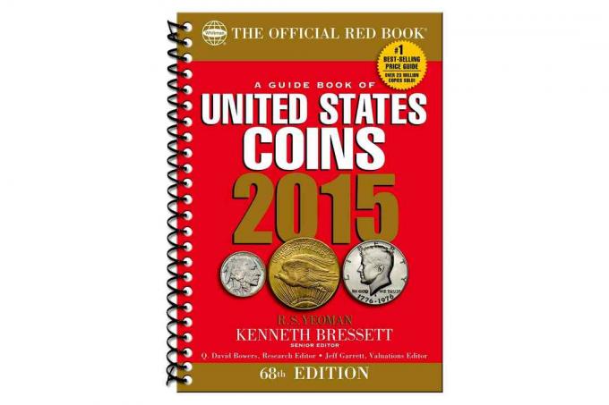 სახელმძღვანელო შეერთებული შტატების მონეტების 2015: ოფიციალური წითელი წიგნის ყდა