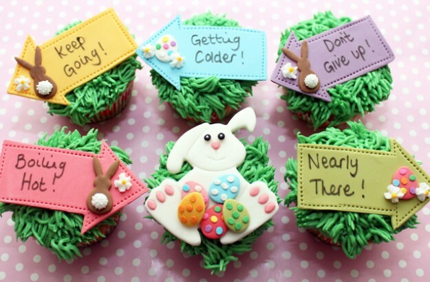 Cupcakes chasse aux oeufs de Pâques