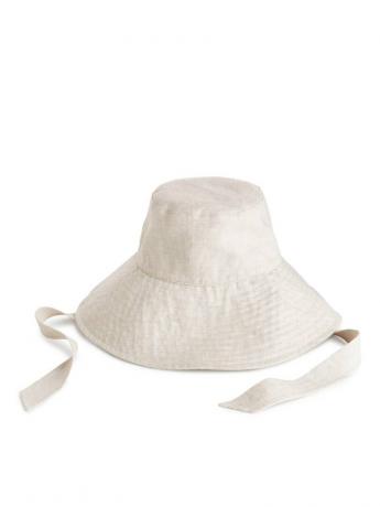 Sombrero de lino Arket