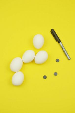 Cara membuat magnet telur paskah