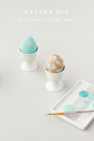 Pasidaryk pats tapybos pastelinius Velykų kiaušinius