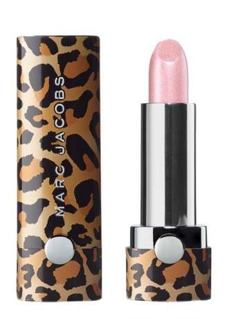 Líčení Dynasty face 80s: Marc Jacobs Beauty Le Marc Leopard Frost Lip Crème Lipstick
