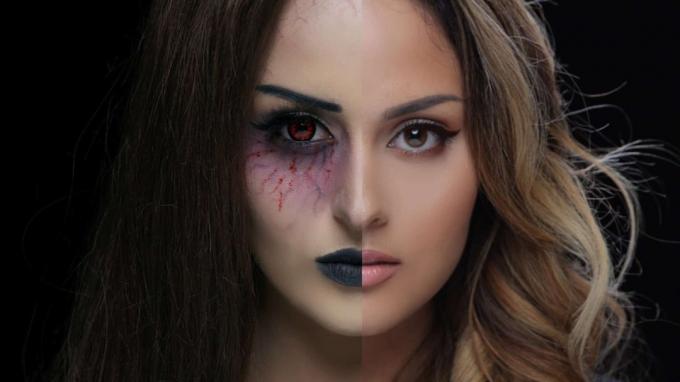 Samouczek makijażu wampira na halloween