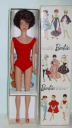 Brunette Bubble Cut Barbie van Mattel
