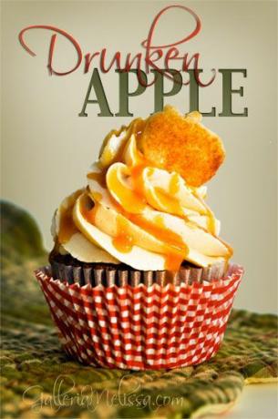 Druken Apfel Cupcakes