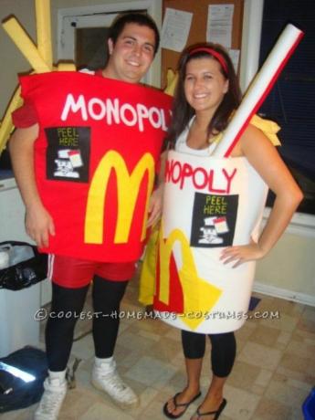 Diy kostium pary McDonalds