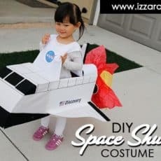 Vaikų kosminio autobuso kostiumas