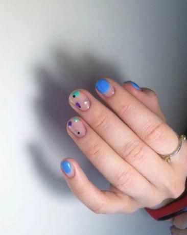 Gotas de color uñas de verano 2