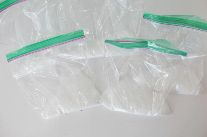 Vrećice sastojaka za izradu soli za kupanje