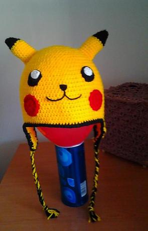 Diy pokemon tamborēta cepure