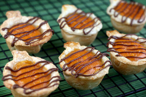 Bouchées de tarte à la citrouille