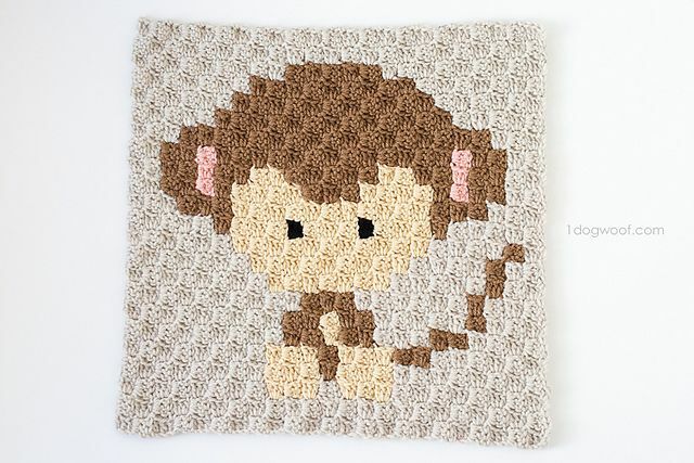 C2C Crochet बंदर