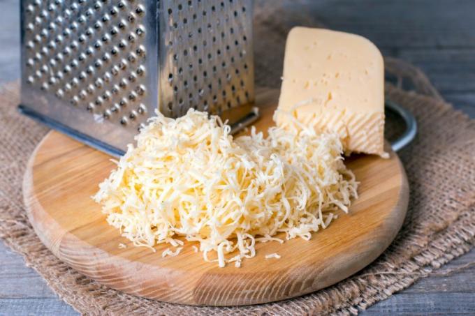 강판 치즈를 얼리는 방법