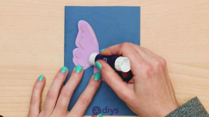 Krok 3: 3D papírová motýlí karta