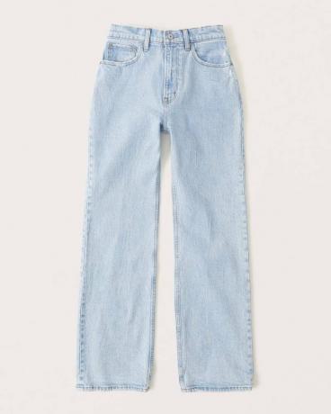 Abercrombie & Fitch Curve Love High Rise 90er Relaxed Jeans