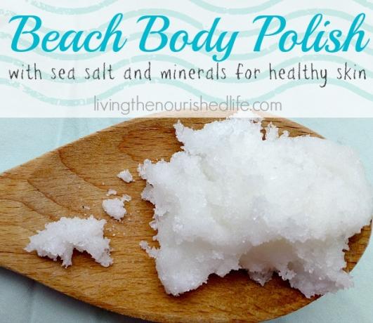 DIY Beach Body Polish
