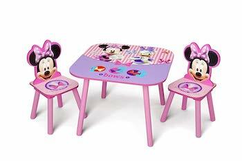 Delta børnebord og stolesæt Minnie Mouse