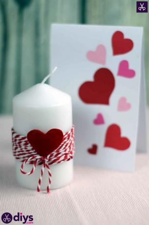 Vytvořte si valentýnskou svíčku