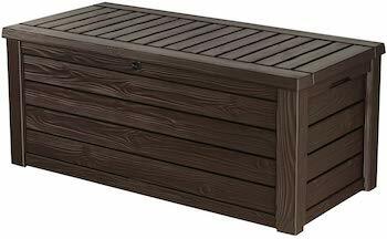 Palubní krabice dřevěného stylu Keter Weserwood
