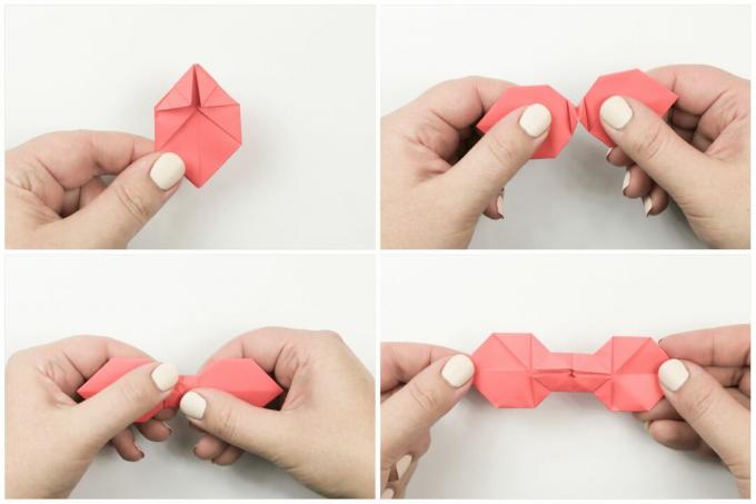 enkel origami sløyfe 5