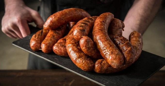 Saucisses de boeuf fumée Traegar