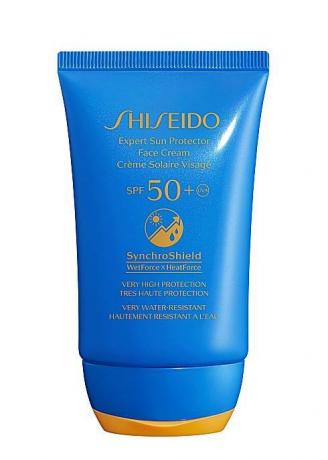 Bedste solcreme til ansigt: Shiseido Expert Sun Protector Face Cream SPF50+