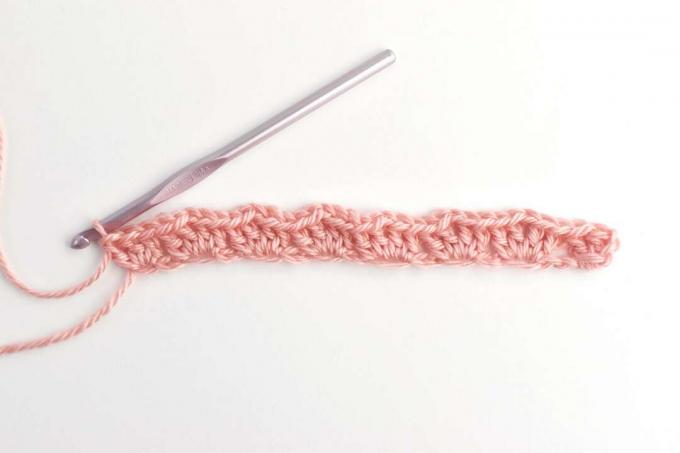 Crochet वी सिलाई के गोले