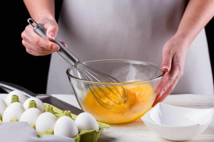 Wie man rohe Eier einfriert