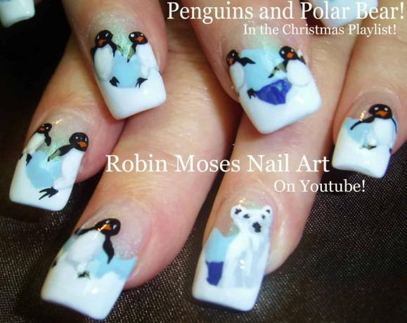 Hřebíky tučňáka a ledního medvěda