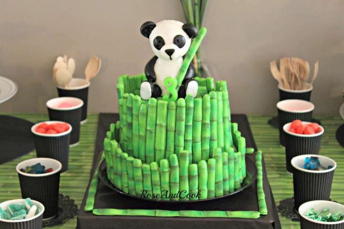 Pomysł na ciasto Panda