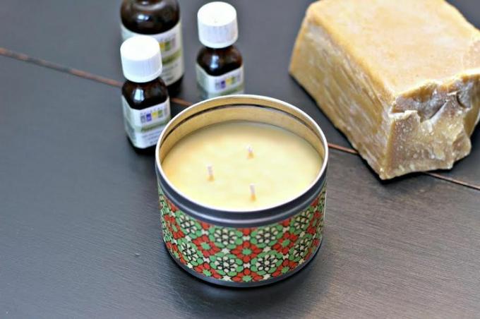 DIY kaarsen voor aromatherapie