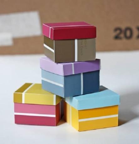 Krabička na čipy od farby