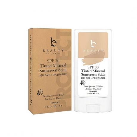 Beauty by Earth Store Tinted Sunscreen for Face - SPF 30 Tinted Mineral Sunscreen