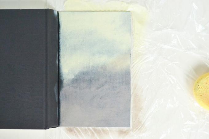 Ombre Painted Journals eno plast