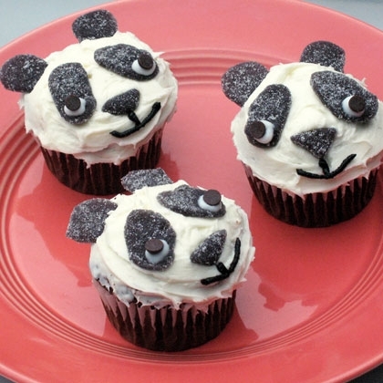 Panda bear cupcakes opskrift foto 420x420 cl 003